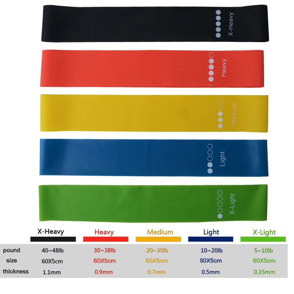 Yoga Resistance Bands for Rehabilitation Training